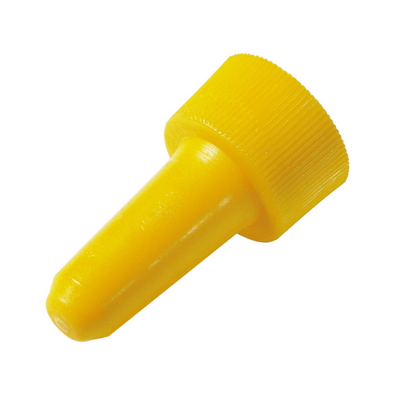 Screw in element GPN 550 Polyethylene (PE-LD), yellow - SEALPLG-GPN550-006-YELLOW