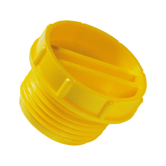 Bouchon d'étanchéité GPN&nbsp;700 Pour filetages métriques - BOUCHON-FILETE-GPN700-M45X1,5-JAUNE