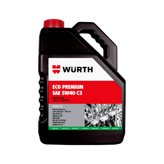 Eco Premium engine oil SAE 5W40 C3 - ENGOIL-VAG/MB/BMW-(5W40-C3)-208LTR