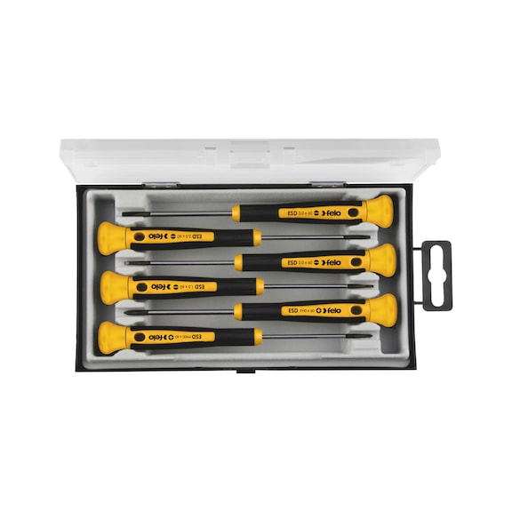 Mechanical screwdriver set outlet
