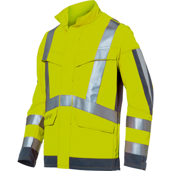 High-visibility jacket Kübler Protectiq 1393 8345 - JACKET-KUEBLER-PROT-HV-13938345-3497-46