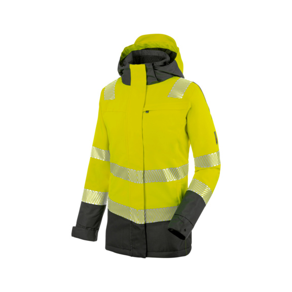 Veste d'hiver fluo haute visibilité classe 3 pour femme - VESTE D'HIVER VISI. FEMME NEON JAUNE XS