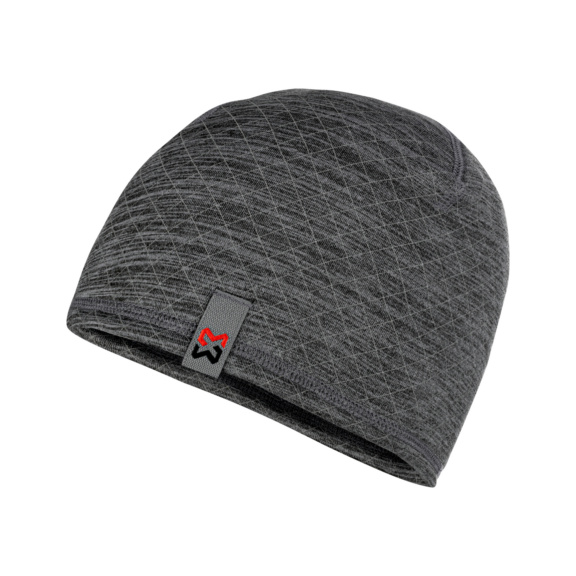 Head protection fleece cap - FLEECE CAP REFLECTIVE PRINT GREY