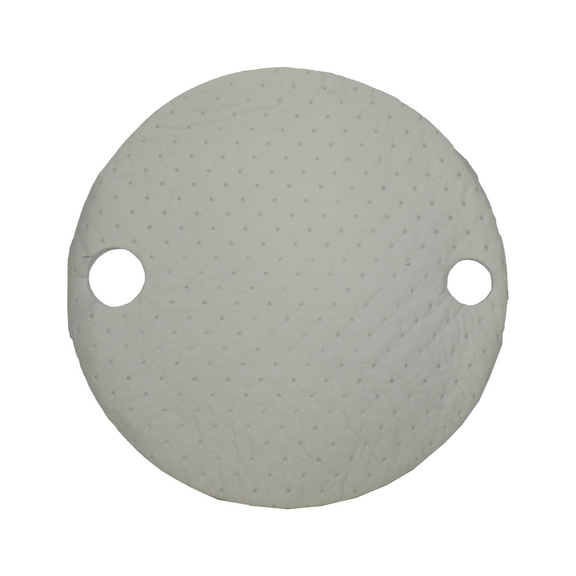 Oil binding pad - OILSPILLPAD-PP-WHITE-D56CM-5PCS