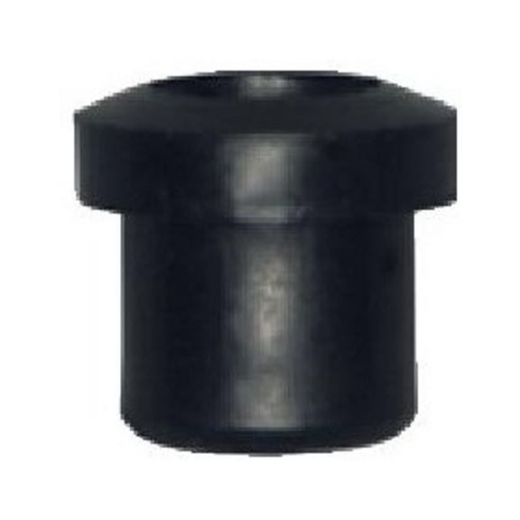 Grommet, type 4 Open, cylindrical with collar