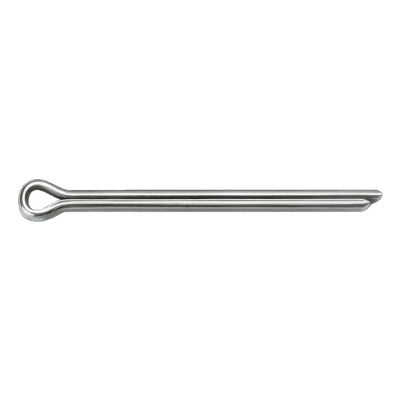 Goupille fendue ISO 1234 inox A4-70 brut - GOUP-ISO1234-A4-6,3X100