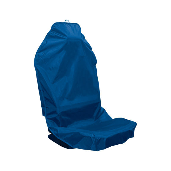 Reusable protective seat covers - SEATPROT-W/WO.PRINT-REUSABLE-PE-BLUE