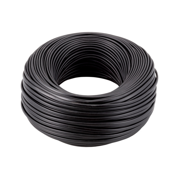 Câble électrique, câble plat FLRYY Gaine externe en PVC, noire - CAB.ELE.ORSY.FLKK.DOUB.ISO.25M 2X0,75