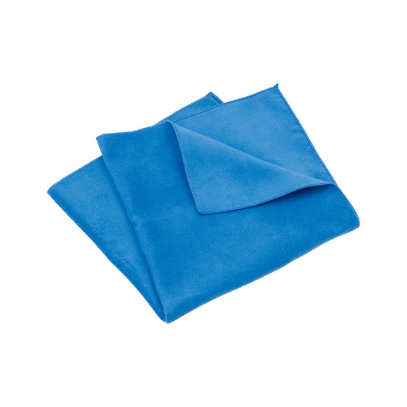 Microfibre cloth gloss - MICROCLTH-(GLOSS)-BLUE-40X40CM