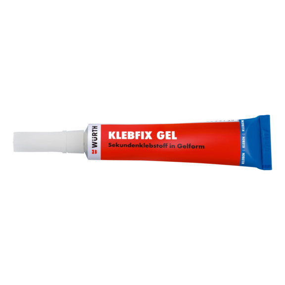 Sekundové lepidlo Klebfix GEL