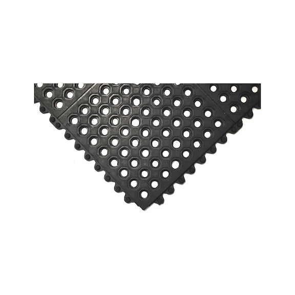 Tapis antifatigue Premium, conception perforée