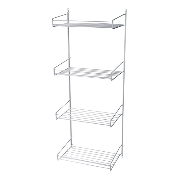 Broom shelf best sale