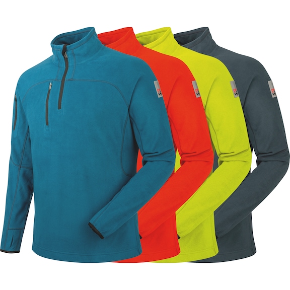 Buy Fleece sweater Silver online