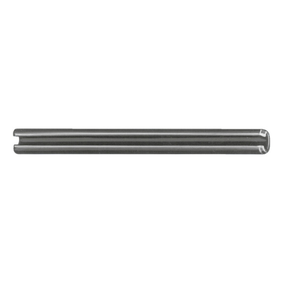 Clamping pin/clamping sleeve, slotted, heavy-duty design ISO 8752 spring steel plain - SPGPIN-ISO8752-ST-3X12