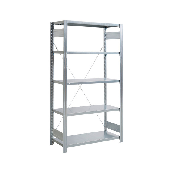 Professional boltless rack - STRGSHLF-PLGA-PROFI-2000X1285X400MM