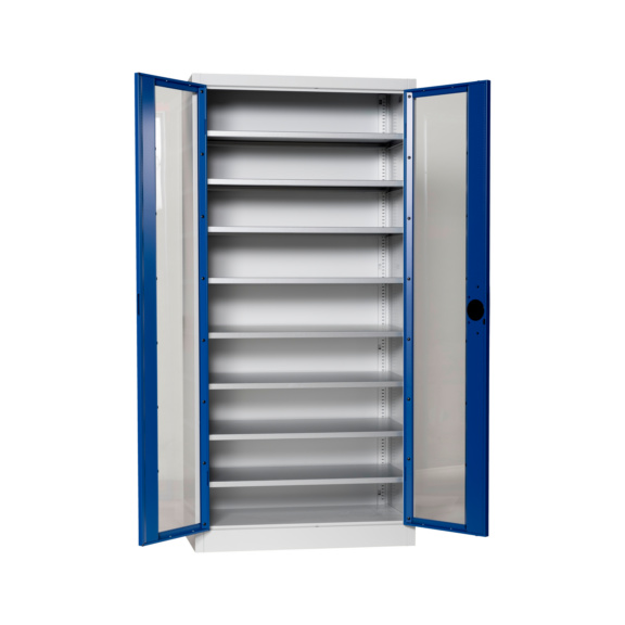 Hinged door cab. door w viewing wind. f. W-SLB 3,4 - WNGDRCAB-WNDW-SLB-FB520-RAL5010