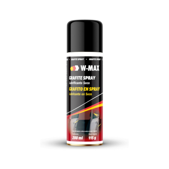 Graphite Spray - GRPHSPR-(W-MAX)-DRY-METLDARKGREY-200ML