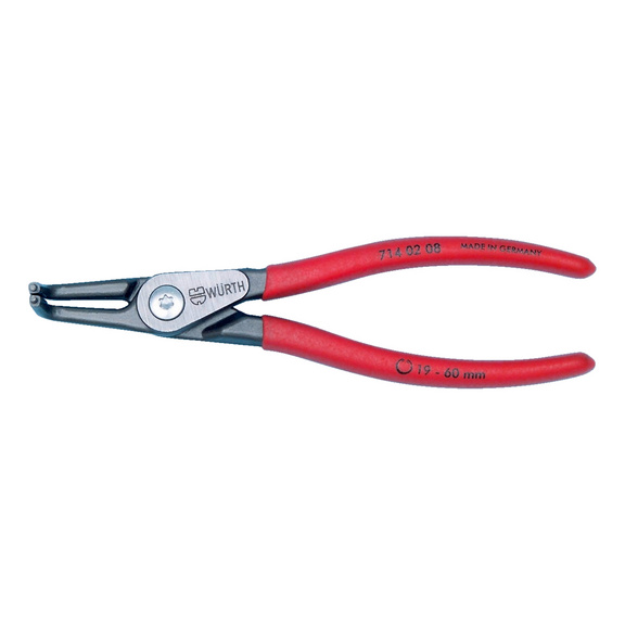 Circlip pliers, shape D for bore circlips - CRCLIPPLRS-D-(8-12MM)