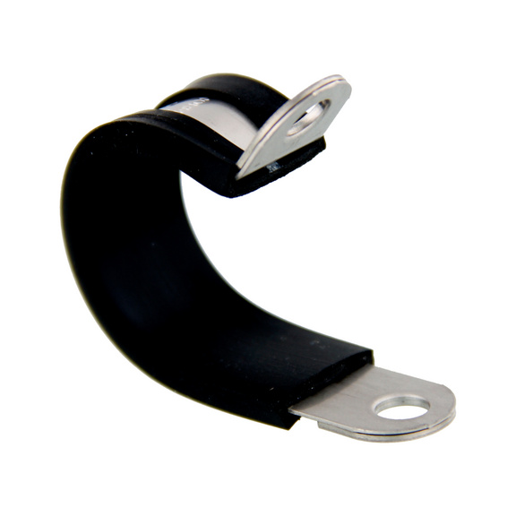 Pipe fastening clamp Multifix DIN 3016, form RSGU/D1, W5/EPDM - PIPCLMP-RSGU-RBR-W5/A4-38/20