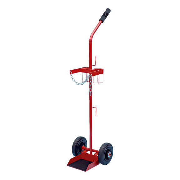 Steel cylinder trolley