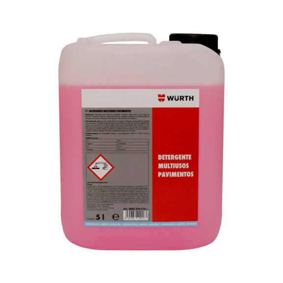 Multi-purpose cleaning agent Flooring - FLRCLNR-MULTIPURP-TRANSPARENT-5LTR