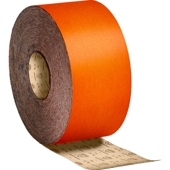 Sandpaper roll Klingspor PL 31 B - SANDROL-KLINGSPOR-3219-110MMX50M-G280