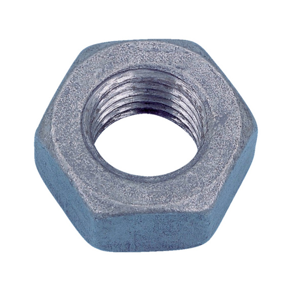 Ecrou hexagonal ISO 4032 acier 10 galvanisé à chaud (HDG) - Q/NUT-HEX-LOT-MAR-I4032-10-(HDG)-M36-3.1