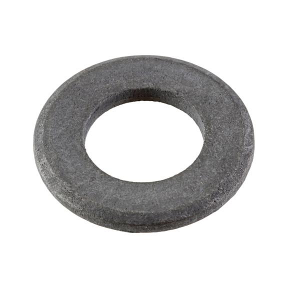 Flat washer with chamfer DIN EN ISO 7090, steel, hot-dip galvanised (hdg), hardness class 200 HV - WSH-ISO7090-200HV-(HDG)-10