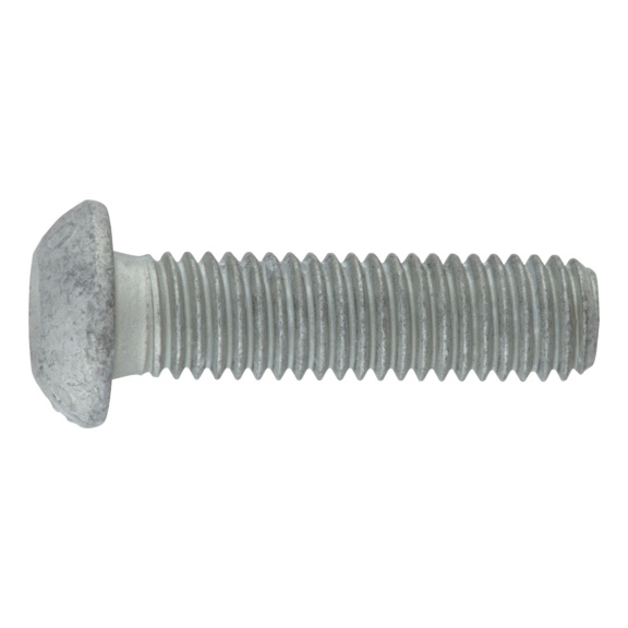 Screw with flattened half round head and hexagon socket - SCR-BUT-ISO7380/1-010.9-ZFSHL-M12X55