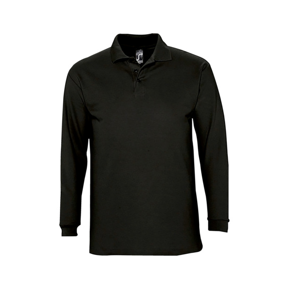 Polo shirt long-sleeved SOL'S L549 - POLO-LNGSLV-WINTER-SOLS-L549-BLK-2XL