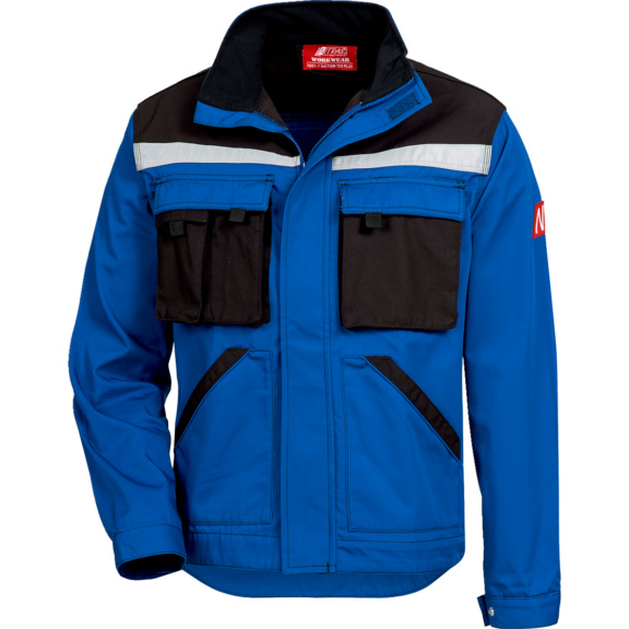 Work jacket Nitras Motion Tex Plus 7651 - WORKJAC-NITRAS-7651-ROYALBL/BLK-56