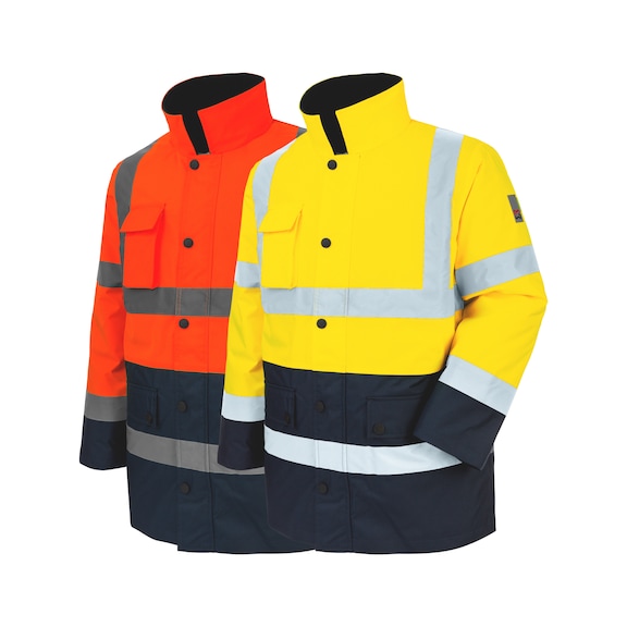 Parka de travail haute visibilite LUMEN pour Professionnels WURTH
