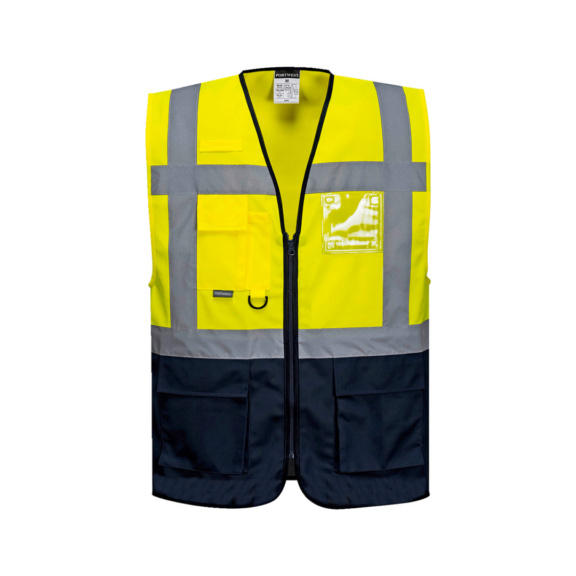 High-vis vest Portwest C476 logo Honeywell - HIVISWST-PORTWEST-C476-YELL-NAVY-3XL-SPC