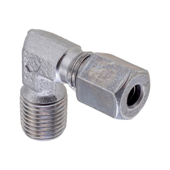 Elbow screw-in fitting ST tapered BSP male 90° - TUBFITT-ISO8434-L-SDEC-ST-D28-R1