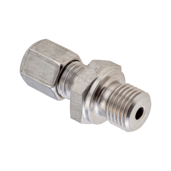 Straight screw-in connector sst BSPP MT - TUBFITT-ISO8434-L-SDSC-B-A5-D6-G1/2