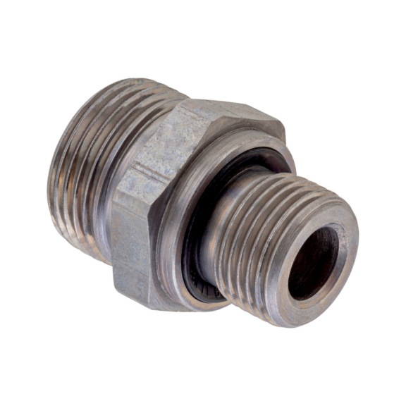 Straight screw-in fitting ST BSPP M EPDM sealing - TUBFITT-ISO8434-S-SDS-E-ST-D12-G1/4