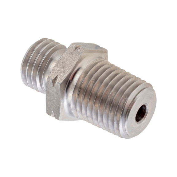 Straight screw-in connector stainless steel NPT MT - TUBFITT-ISO8434-L-SDS-A5-D8-3/8 NPT