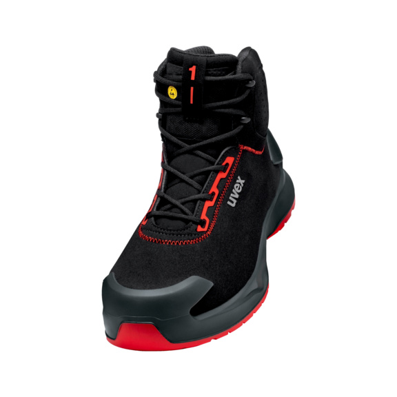 High-cut safety boot S3L Uvex1 XCraft 6804 - SAFEBOOT-UVEX1-XCRAFT-68041-S3L-ESD-41