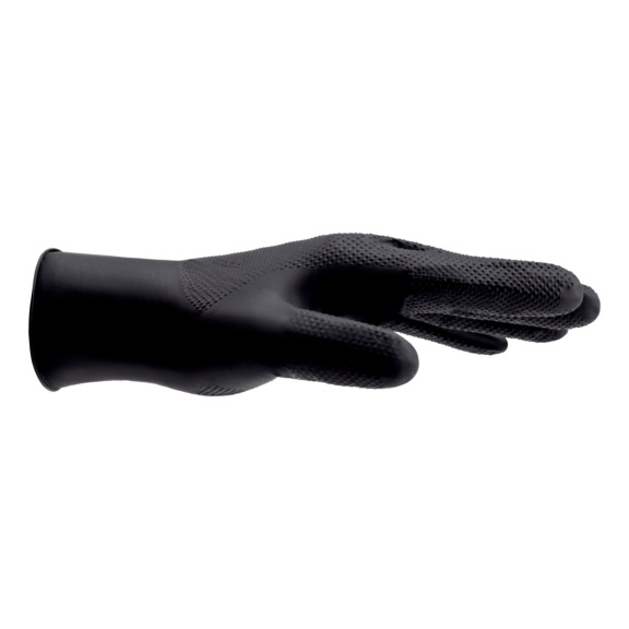 Gant jetable en nitrile Grip Comfort - GANT NITRIL GRIP COMFORT NOIR M