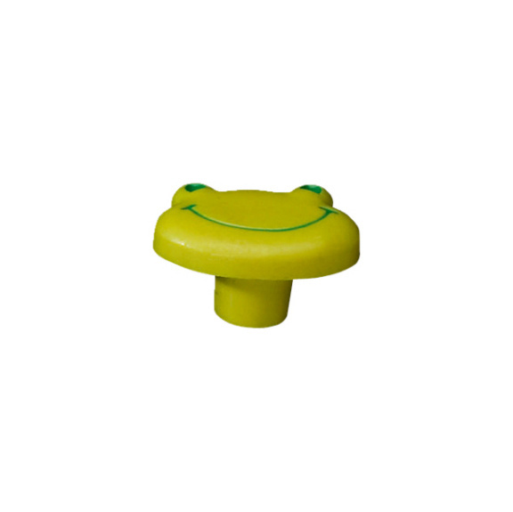 Furniture knob - PLASTIC BUTTON KID LINE FROG