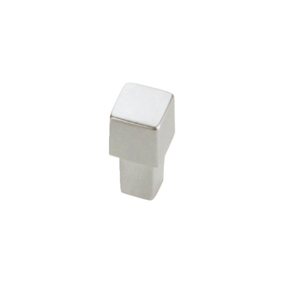 Furniture knob - KNOB-ZD-(NI)-MATT-1,2X1,2MM