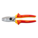 VDE cable shears with dual blade - CBLCTR-VDE-L210MM - 1