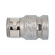 1/2 inch adapter With 1/2 inch square socket and 10 mm hexagon socket