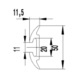 Aluminium airline lashing rail, semi-circular - LASHRL-VEH-ALU-HALFRD-ZSC1495 - 2