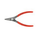 Circlip pliers, shape A for shaft circlips