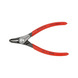 Circlip pliers, shape B for shaft circlips