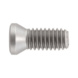 Position screw for ISO D clamping system