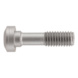 Clamping screw for ISO D clamping system