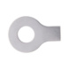 Frein d'écrou DIN 463 acier simple - FREIN-ECROU-2-AILERONS-DIN463-D25,0 - 1