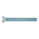 Slotted cheese head DIN 84, steel 8.8, zinc-plated, blue passivated (A2K) - SCR-CYL-DIN84-8.8-(A2K)-M2,5X12 - 1